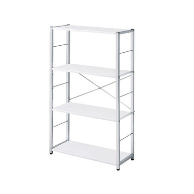 ACME 93192 Tennos White Book Shelf ACME Furniture