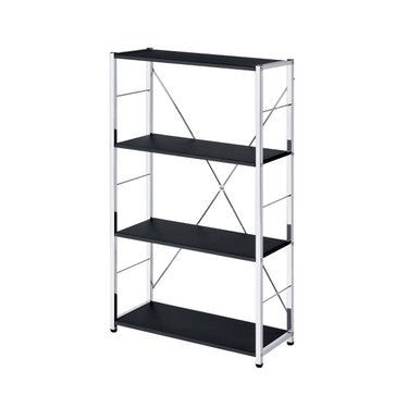 ACME 93197 Tennos Black Book Shelf ACME Furniture