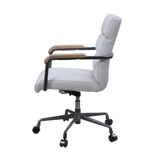ACME 93243 Halcyon Vintage White Office Chair  1