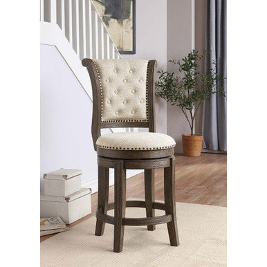 ACME 96457 Glison White Bar Chair ACME Furniture