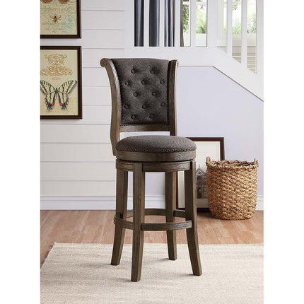ACME 96458 Glison Black Bar Chair  3