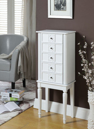 ACME 97167 Tammy Jewelry Armoire, White ACME Furniture