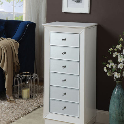 ACME 97171 Talor Jewelry Armoire, White
