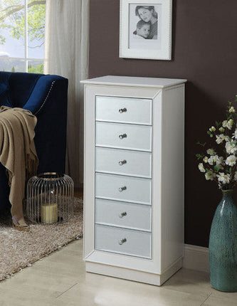 ACME 97171 Talor Jewelry Armoire, White ACME Furniture