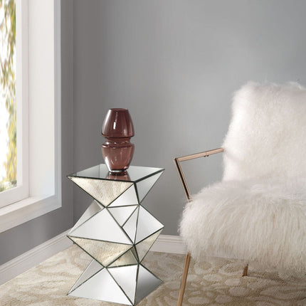 ACME 97308 Nyoka Pedestal Stand, Mirrored
