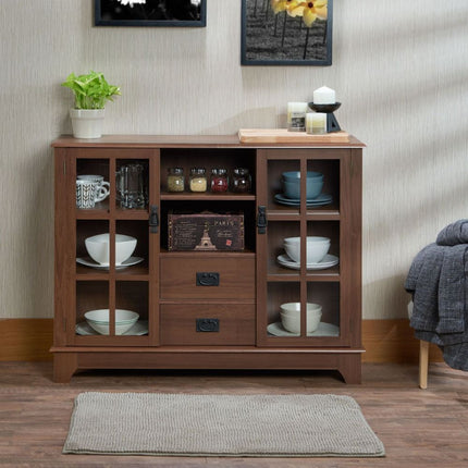 ACME 97324 Dubbs Console Table, Walnut