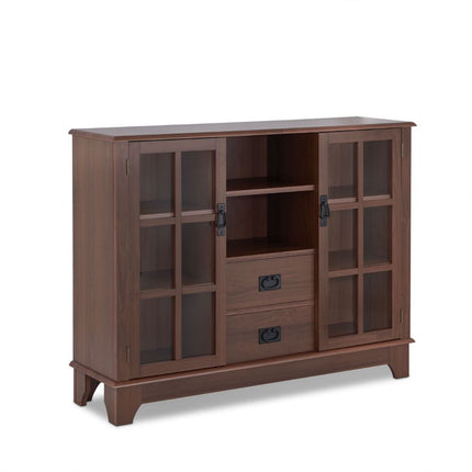 ACME 97324 Dubbs Console Table, Walnut