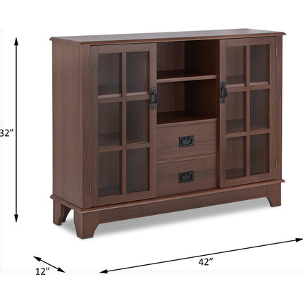 ACME 97324 Dubbs Console Table, Walnut