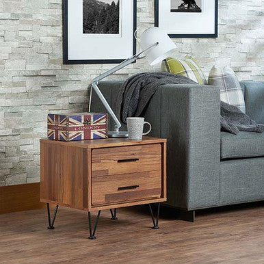 ACME 97330 Deoss Accent Table, Walnut ACME Furniture