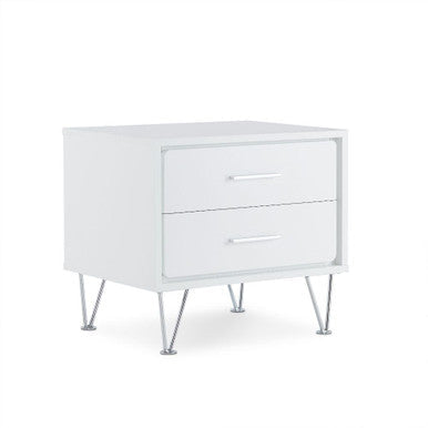 ACME 97332 Deoss Accent Table, White ACME Furniture