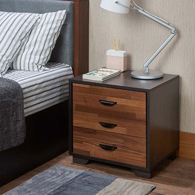 ACME 97340 Eloy Accent Table, Walnut & Espresso ACME Furniture