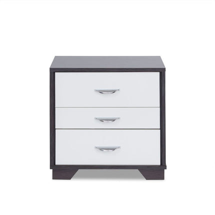ACME 97342 Eloy Accent Table, White & Black