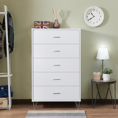 ACME 97364 Deoss Chest, White ACME Furniture