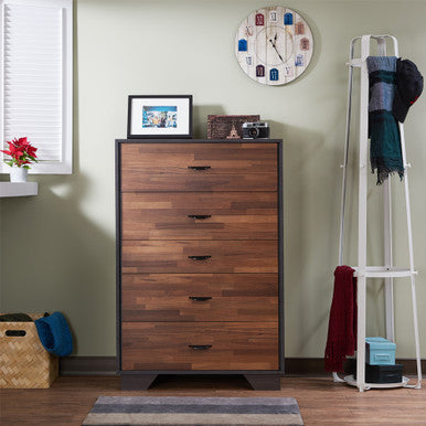 ACME 97366 Eloy Chest, Walnut & Espresso ACME Furniture