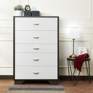 ACME 97368 Eloy Chest, White & Espresso ACME Furniture