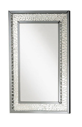 ACME 97387 Nysa Accent Mirror (Wall), Mirrored ACME Furniture