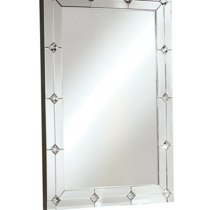 ACME 97390 Hessa Accent Mirror (Wall), Mirrored