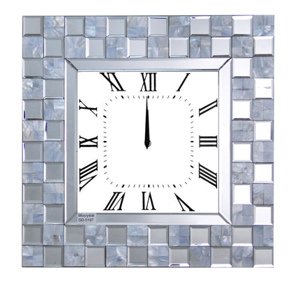 ACME 97398 Nasa Wall Clock, Mirrored