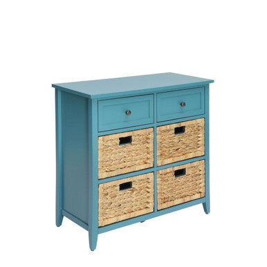 ACME 97418 Flavius Console Table, Teal ACME Furniture