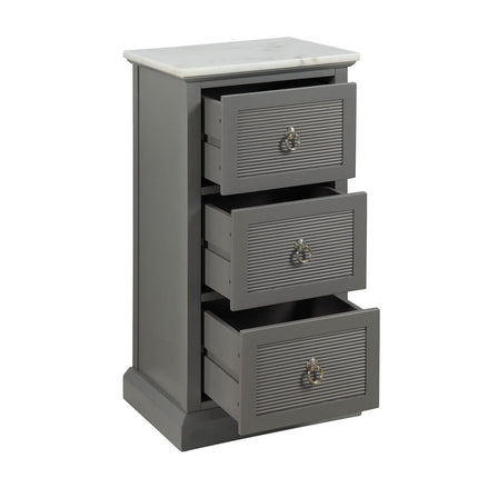 ACME 97541 Swart Cabinet, Marble & Gray