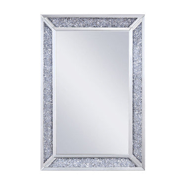 ACME 97572 Noralie Wall Decor, Mirrored & Faux Diamonds ACME Furniture