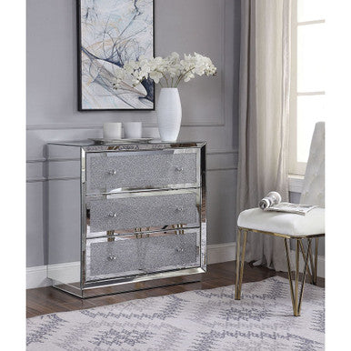 ACME 97582 Rekha Console Table, Mirrored ACME Furniture