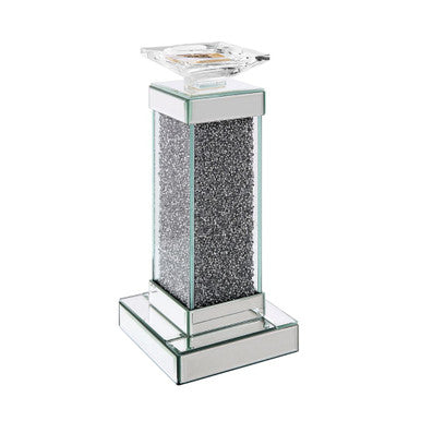 ACME 97615 Rekha Accent Candleholder (Set-2), Mirrored ACME Furniture