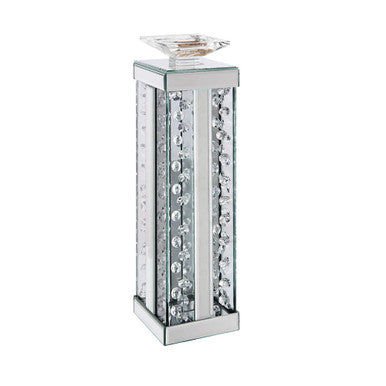 ACME 97622 Nysa Accent Candleholder (Set-2), Mirrored & Faux Crystals ACME Furniture