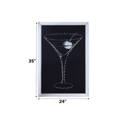 ACME 97627 Talisha Wall Art, Mirrored