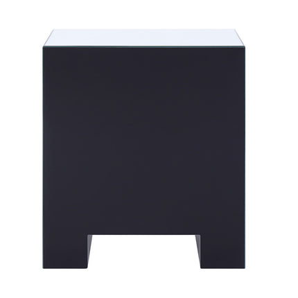 ACME 97640 Noralie Nightstand/End Table, Mirrored & Faux Diamonds