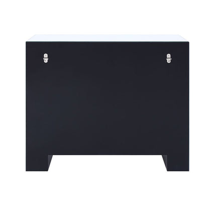 ACME 97642 Noralie Console Table, Mirrored & Faux Diamonds