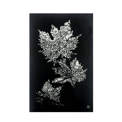 ACME 97716 Hadrias Wall Art with LED, Smoky Glass & Faux Crystal