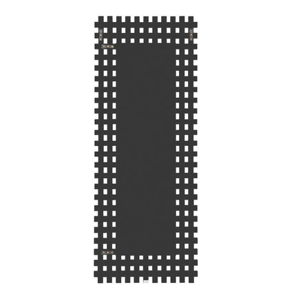 ACME 97720 Yanko Wall Decor, Mirrored