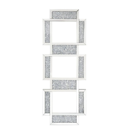 ACME 97721 Noralie Wall Decor, Mirrored & Faux Diamonds