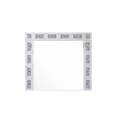 ACME 97746 Noralie Wall Decor (LED), Mirrored & Faux Diamonds ACME Furniture