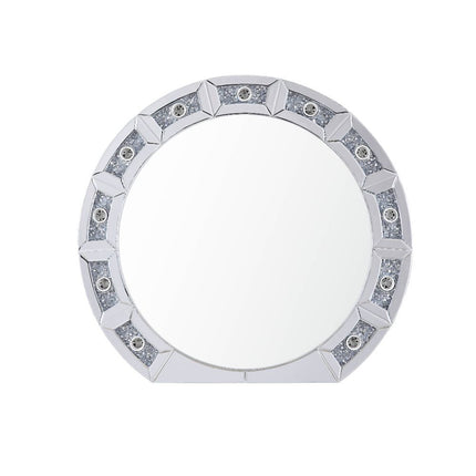 ACME 97748 Noralie Wall Decor (LED), Mirrored & Faux Diamonds