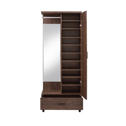 ACME 97791 Tsula Hall Tree, Rustic Walnut