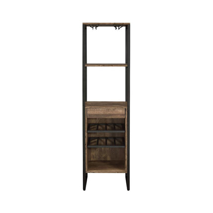 ACME 97800 Narik Wine Rack, Weathered Oak