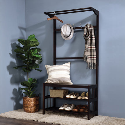 ACME 97832 Pieria Hall Tree, Expresso Finish