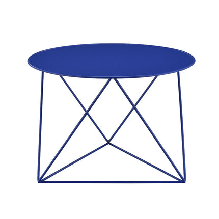 ACME 97840 Epidia Accent Table, Blue Finish