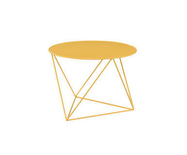 ACME 97841 Epidia Accent Table, Yellow Finish ACME Furniture