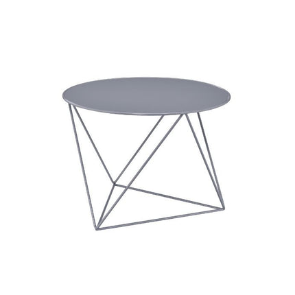 ACME 97843 Epidia Accent Table, Gray Finish