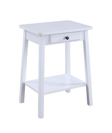 ACME 97859 Kaife Accent Table, White Finish ACME Furniture