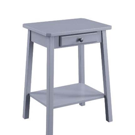 ACME 97860 Kaife Accent Table, Gray Finish