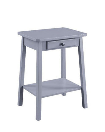 ACME 97860 Kaife Accent Table, Gray Finish ACME Furniture