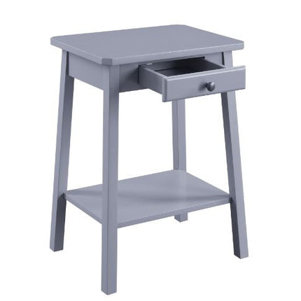 ACME 97860 Kaife Accent Table, Gray Finish