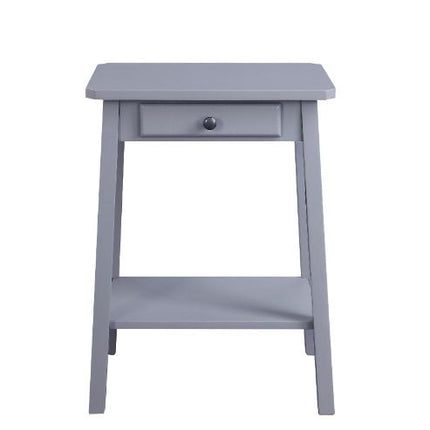 ACME 97860 Kaife Accent Table, Gray Finish