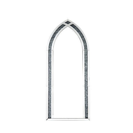 ACME 97981 Noralie Floor Mirror with Led