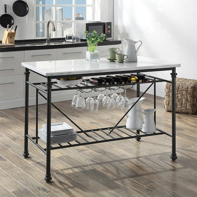 ACME 98944 Mera Kitchen Island ACME Furniture