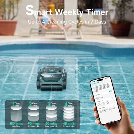 (2026 Upgrade) WYBOT C2 Cordless Robotic Pool Cleaner WYBOT